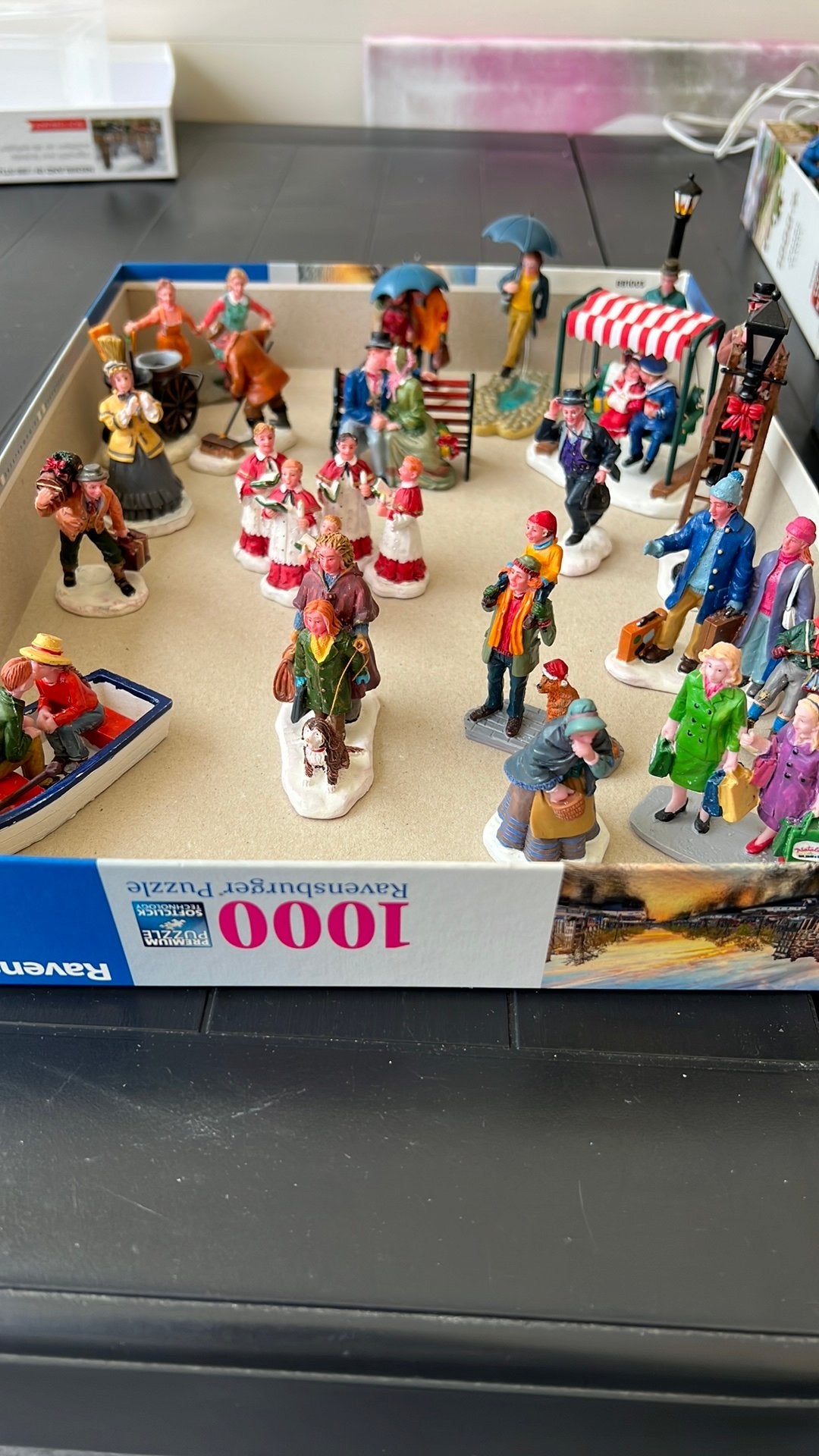 Lemax poppetjes, Ophalen, Gebruikt