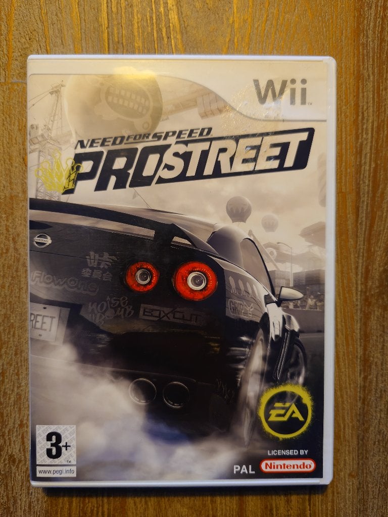Need For Speed: ProStreet voor de Wii, Racen en Vliegen, 2 spelers, Eén computer, Ophalen of Verzenden