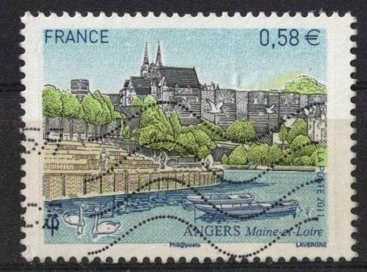 Frankrijk, zegel 2011-5079, Ophalen of Verzenden, Gestempeld