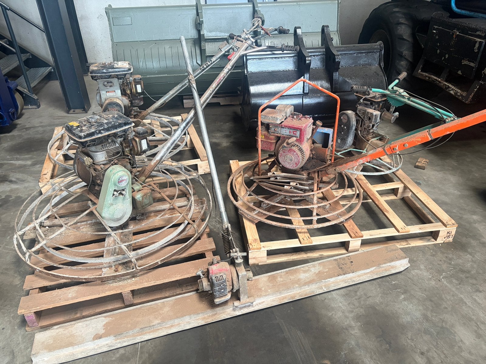 Beton vlinder machine whiteman, Ophalen, Gebruikt, 1200 watt of meer, Overige typen
