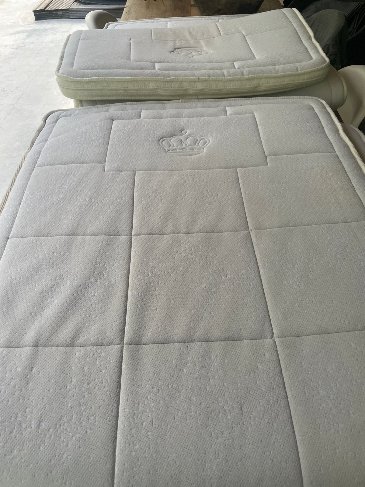 2x Auping AVS Premium Topper Latex 90x210cm, Ophalen, 90 cm, Eenpersoons, 210 cm