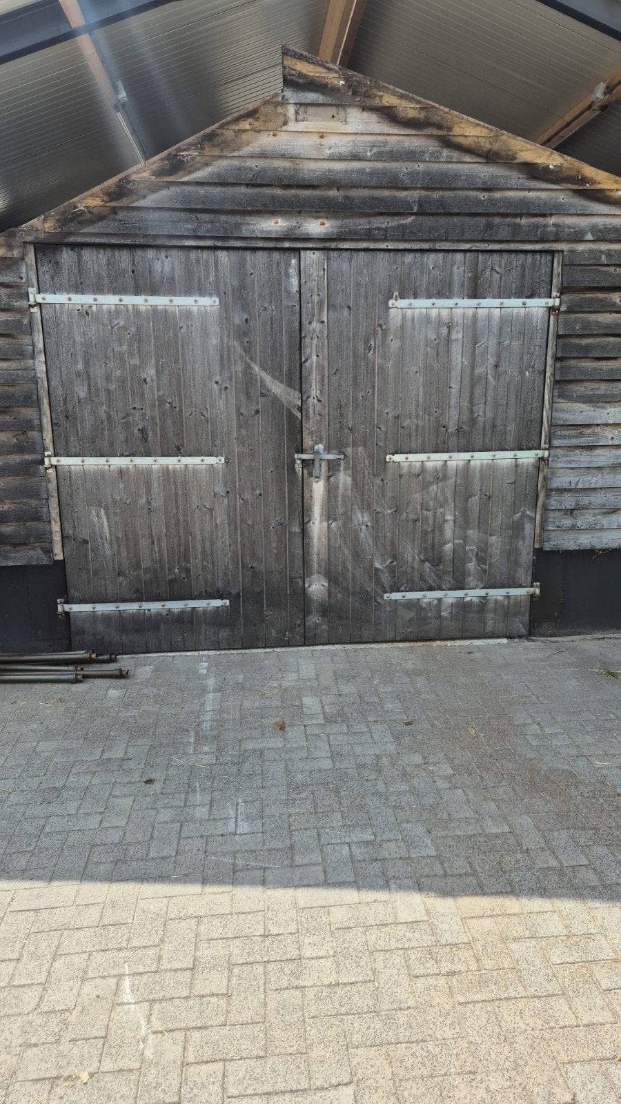 te koop aangeboden: nette staldeuren, Doe-het-zelf en Verbouw, Deuren en Horren, Ophalen, Gebruikt, Overige typen, Hout