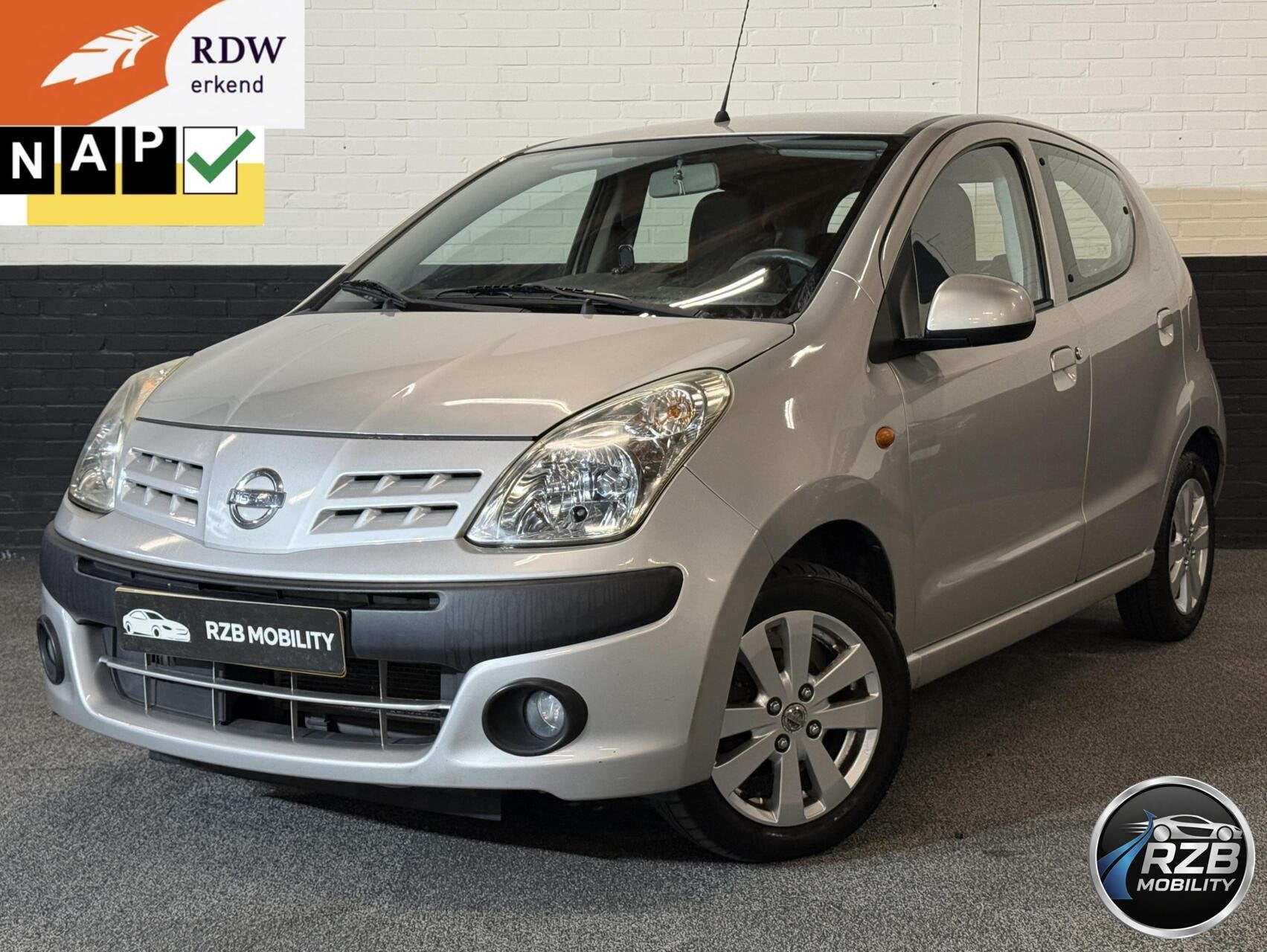 Nissan Pixo 1.0 Look Airco APK 7/27 1e eigenaar NAP, Auto's, Nissan, Voorwielaandrijving, Euro 5, Gebruikt, 200 kg