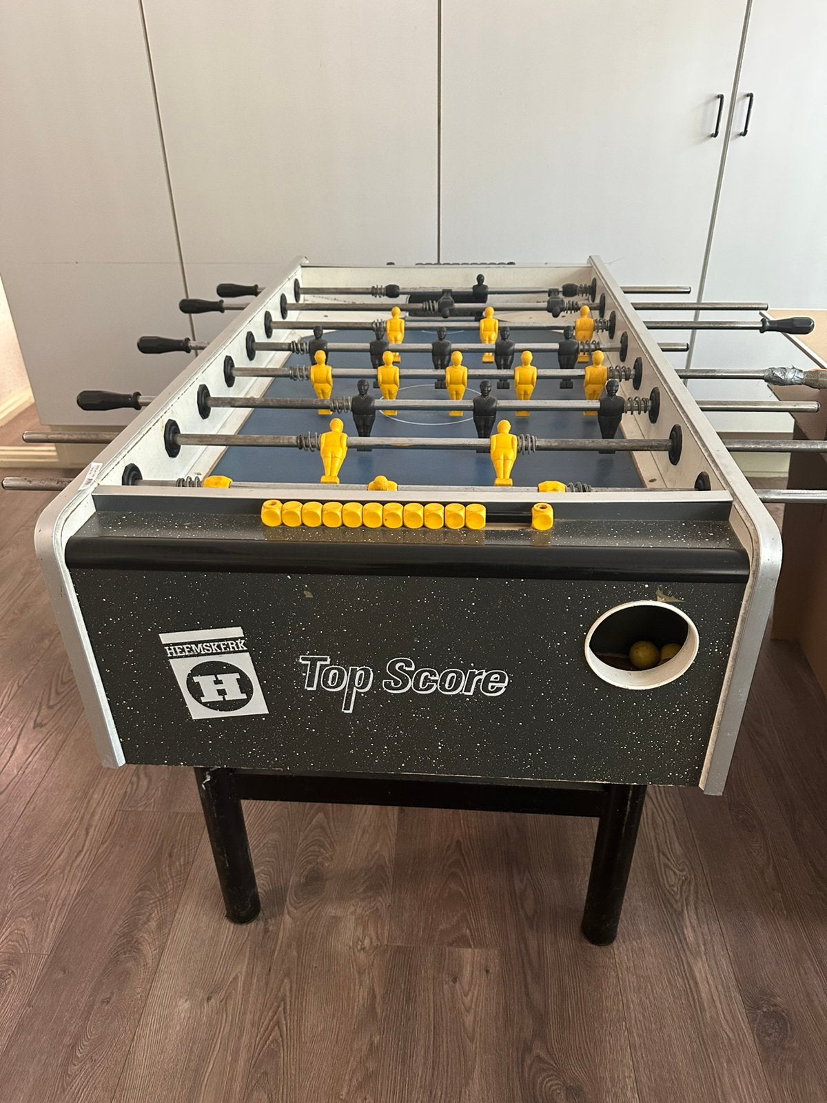 Tafelvoetbaltafel top score, Drie of vier spelers, Ophalen, Gebruikt