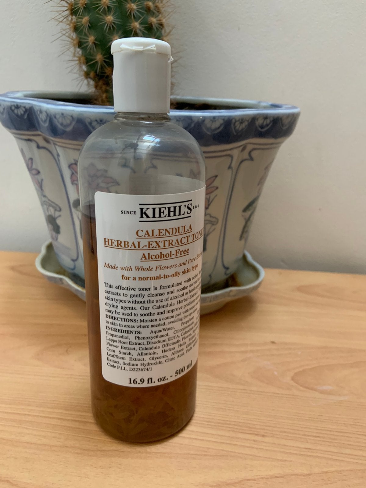 Kiehls toner, Ophalen of Verzenden, Gebruikt, Gehele gezicht
