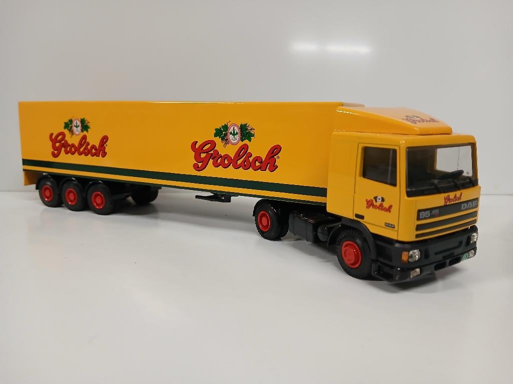 Lion Toys DAF 95 "GROLSCH", Ophalen of Verzenden, Zo goed als nieuw, Bus of Vrachtwagen, Lion Toys