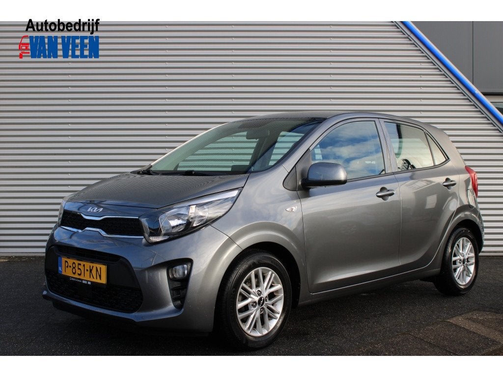 Kia Picanto 1.0 DPi Dynamic Line | Car-Play | Airco | Lichtm, Auto's, Kia, 877 kg, Stof, Gebruikt, 4 stoelen
