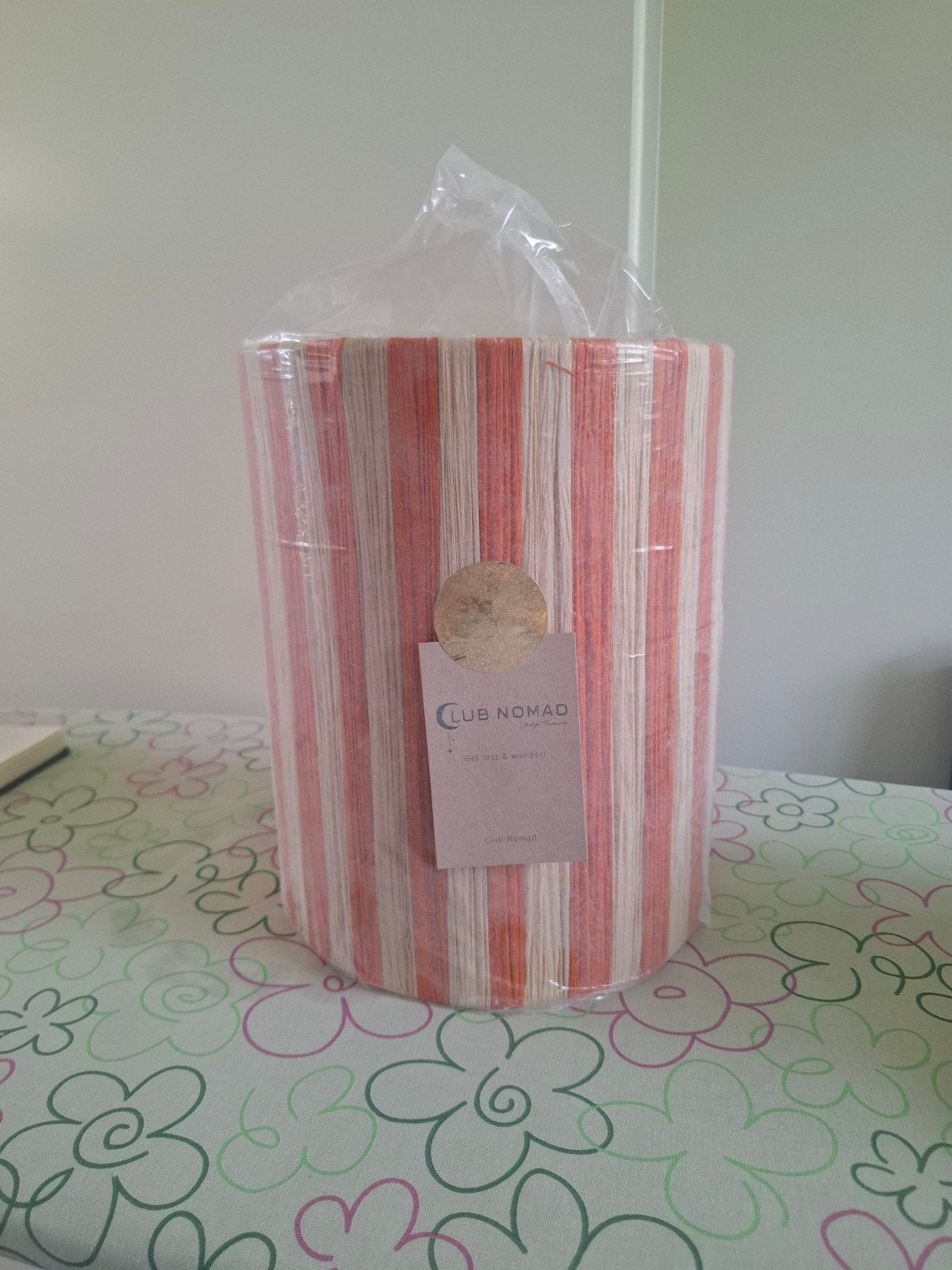 Club Nomad lampenkap, nieuw in verpakking, Natuurlijk materiaal, Nieuw, Crème, Wandlamp