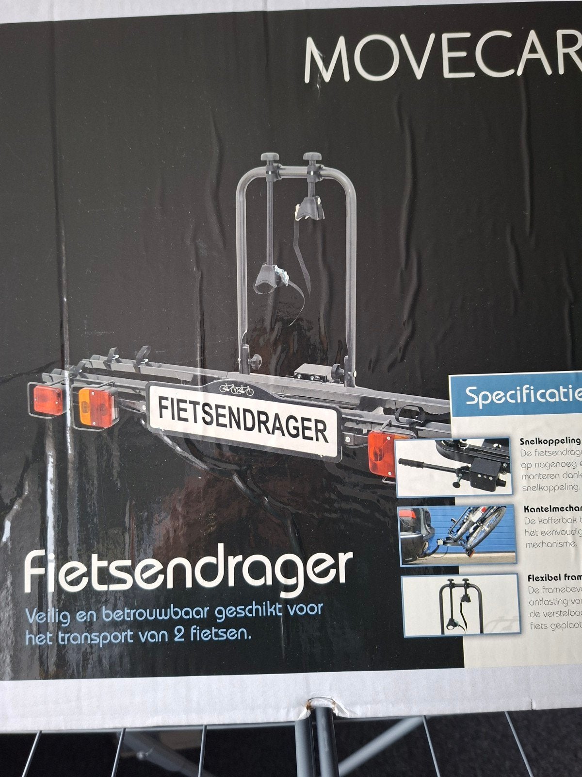 Movecare Fietsendrager voor 2 fietsen - Zo goed als nieuw, Ophalen, Zo goed als nieuw