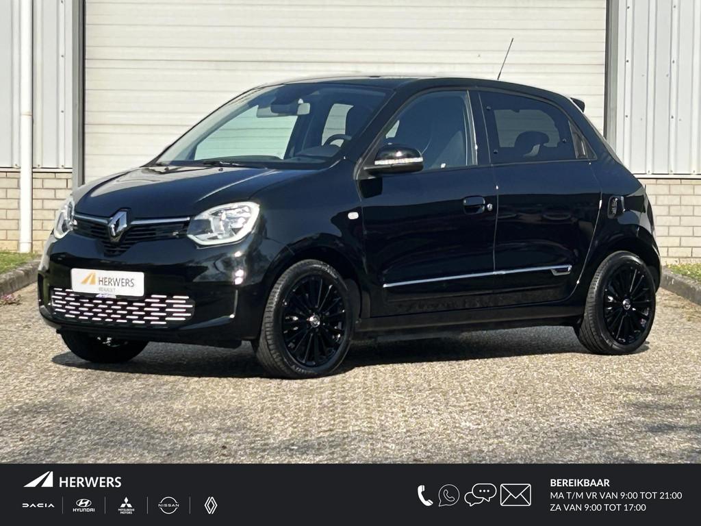 Renault Twingo Z.E. R80 E-Tech Série Limitée Urban Night 2, Automaat, Gebruikt, Leder en Stof, Zwart