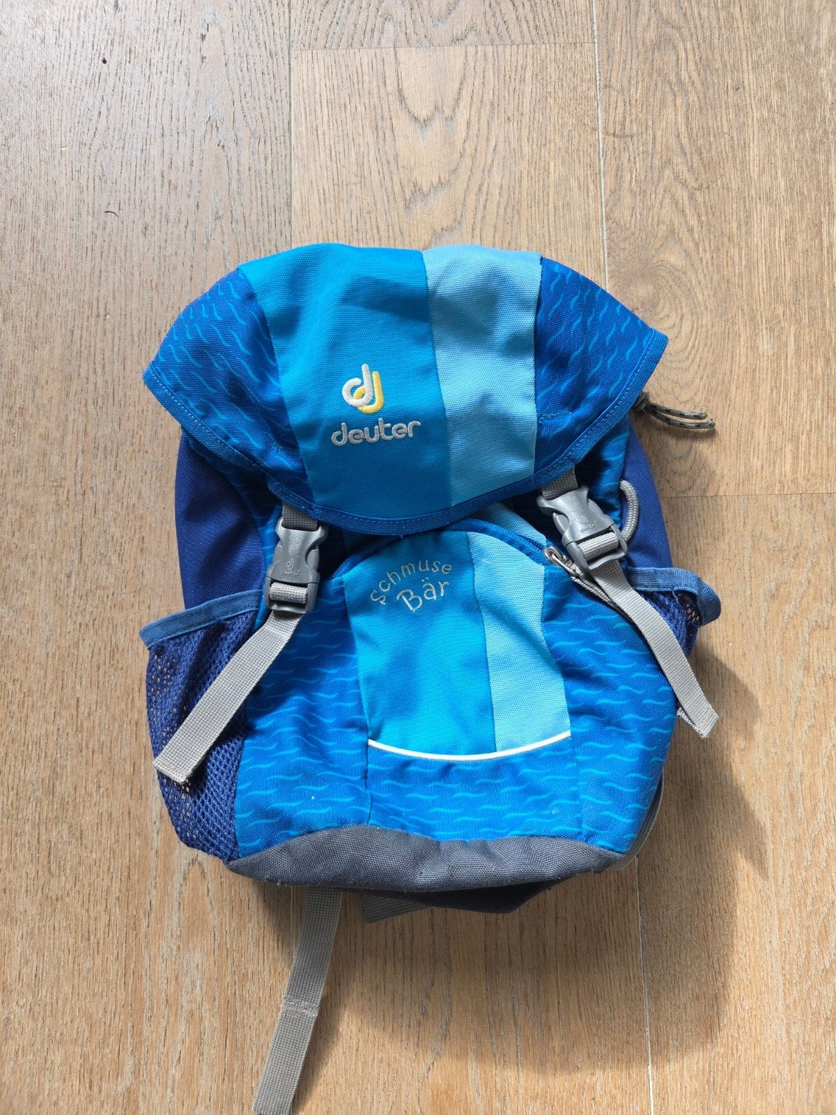 Deuter Schmusebär Kinderrugzak - Blauw, Overige merken, Gebruikt, Minder dan 30 cm, Ophalen of Verzenden
