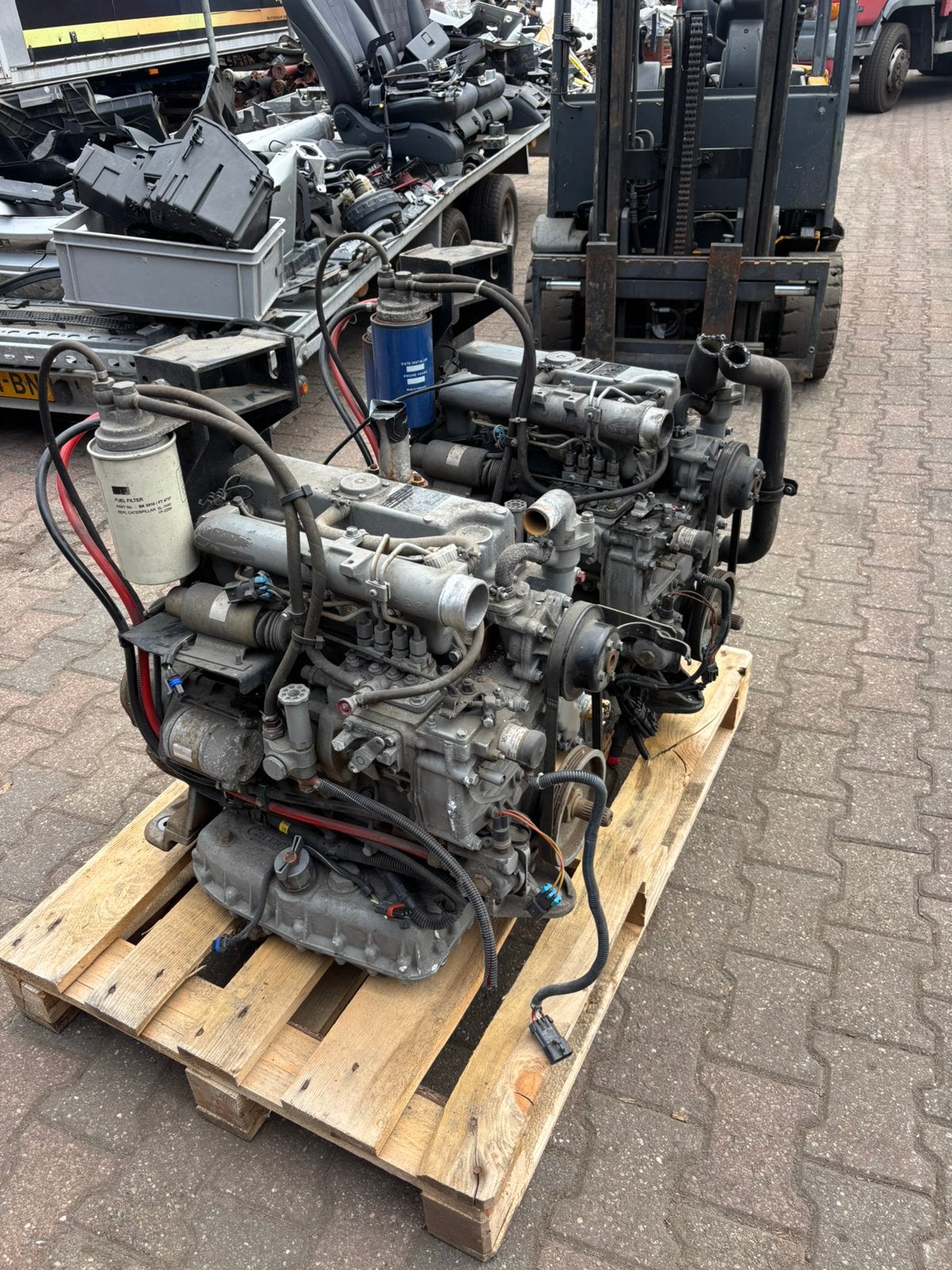 Kubota V2203 motoren, Ophalen, Gebruikt, Dieselmotor