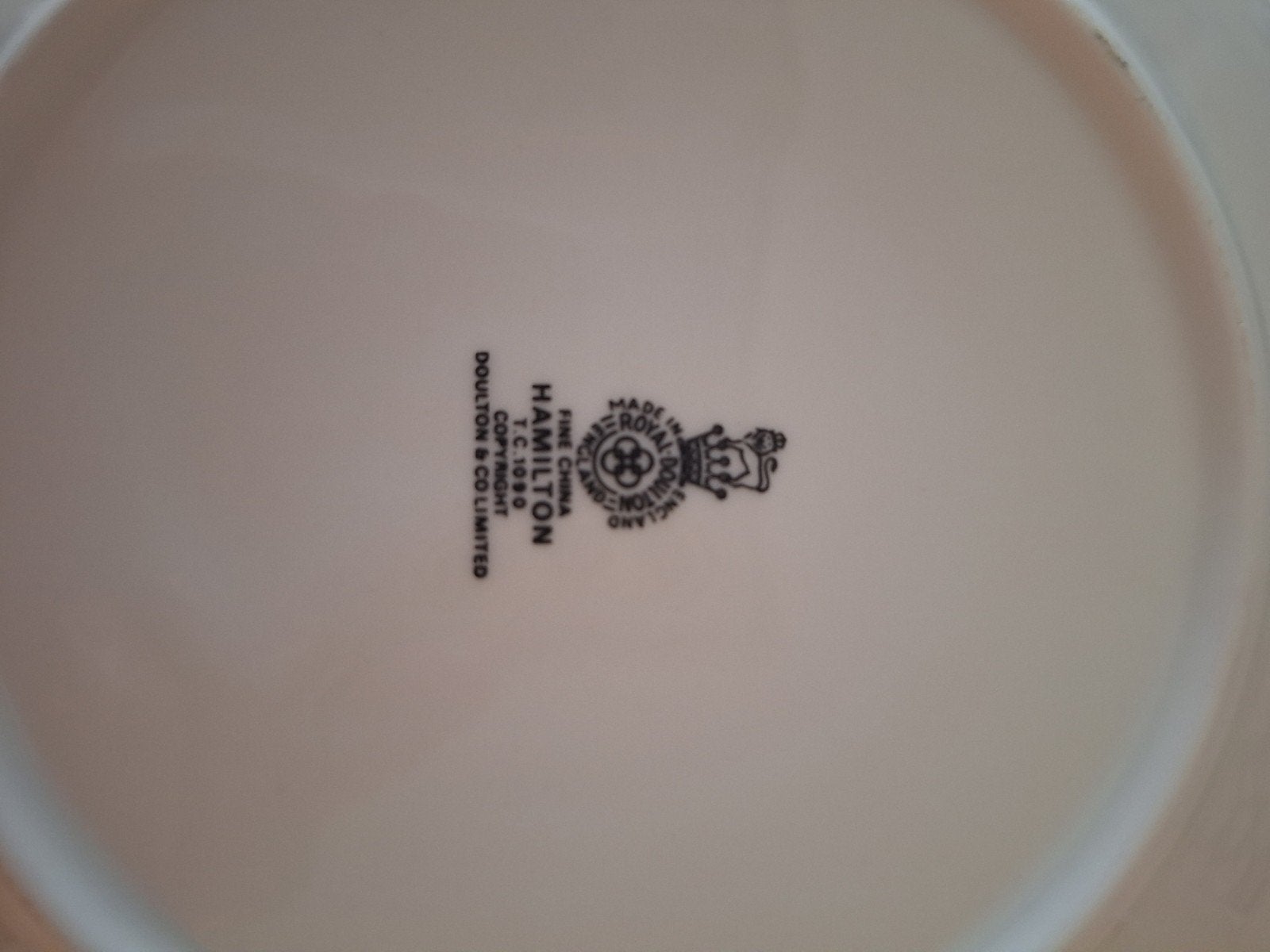 Royal Doulton Hamilton serviesdelen, Ophalen of Verzenden, Zo goed als nieuw, Porselein, Kop en/of schotel