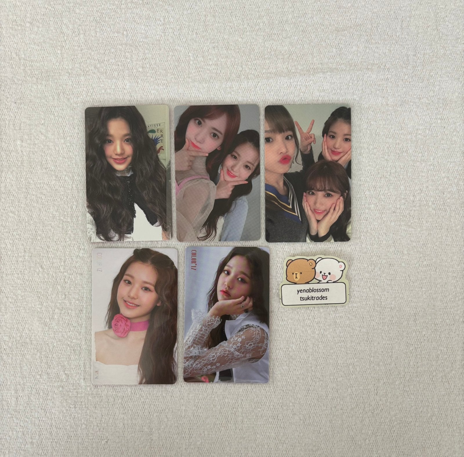 izone iz*one jang wonyoung ive coloriz album photocard set, Verzamelen, Muziek, Artiesten en Beroemdheden, Ophalen of Verzenden