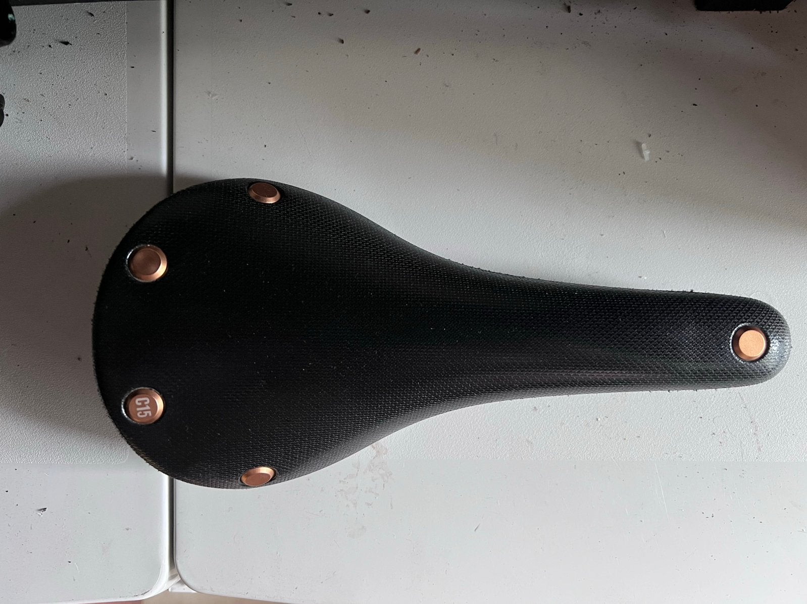 Brooks Cambium C15 fietszadel, Ophalen of Verzenden, Zo goed als nieuw, Stadsfiets, Zadel