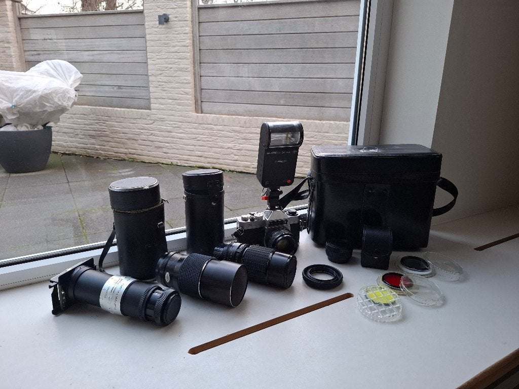 cinon analoge spiegelreflex, Ophalen, Gebruikt, Spiegelreflex, Overige Merken