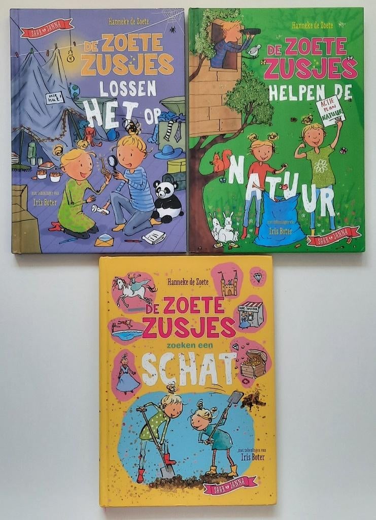 De Zoete Zusjes boeken - Hanneke de Zoete, Ophalen of Verzenden, Zo goed als nieuw, Hanneke de Zoete, Fictie algemeen