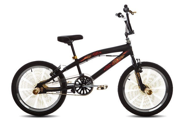 bmx fiets te koop in beetje roestige staat voor weinig geld, Fietsen en Brommers, Aluminium, Stuur 360° draaibaar, Ophalen of Verzenden