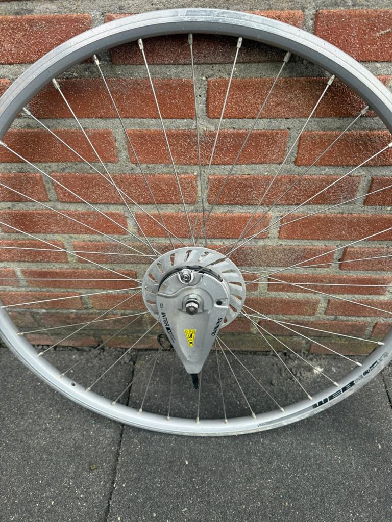 Compleet Voorwiel 28” Rollerbrake Rem, Ophalen of Verzenden, Zo goed als nieuw