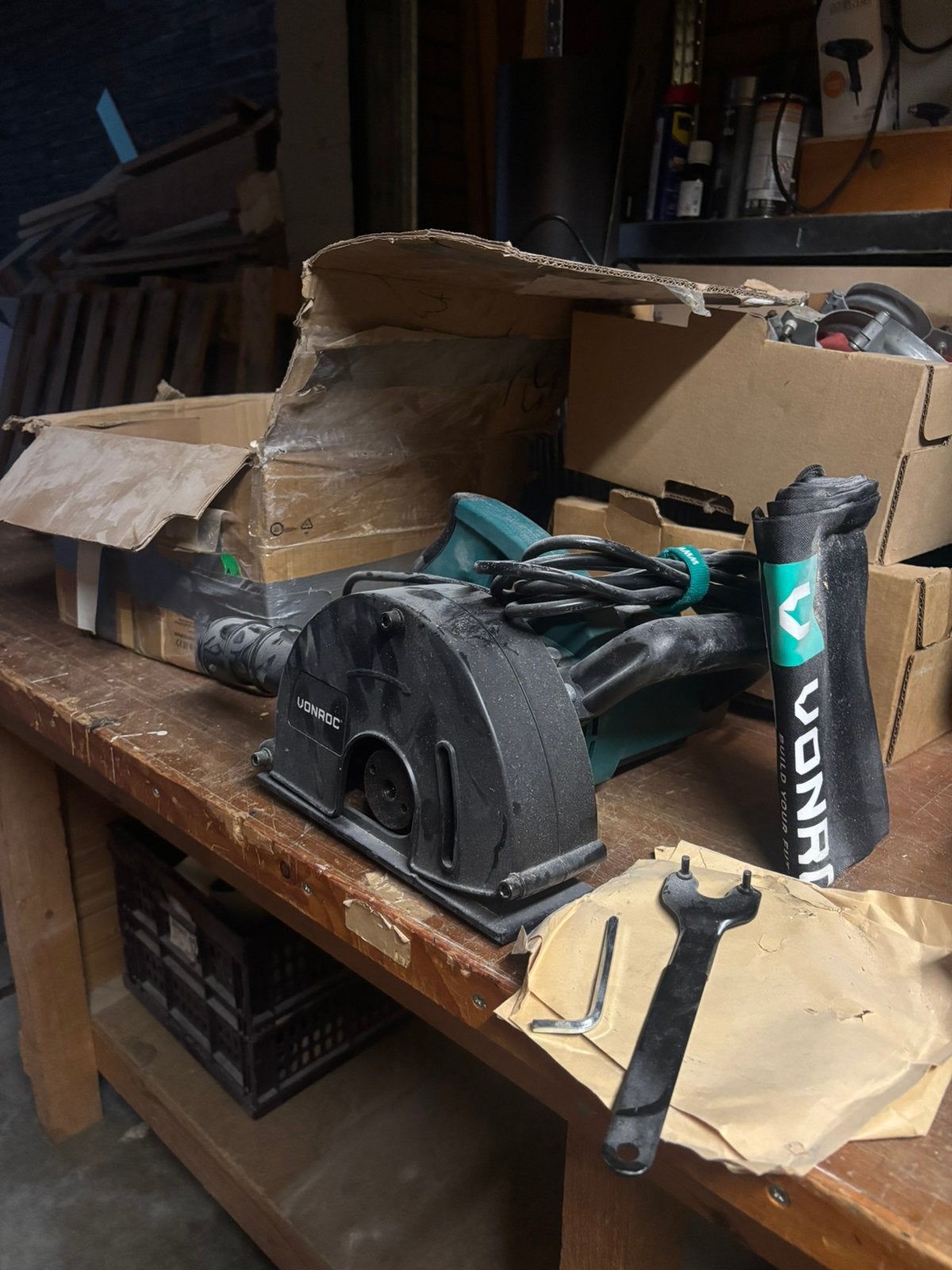 VONROC Muurfrees – Sleufmachine – 1700W – Ø150MM, Ophalen of Verzenden, Nieuw