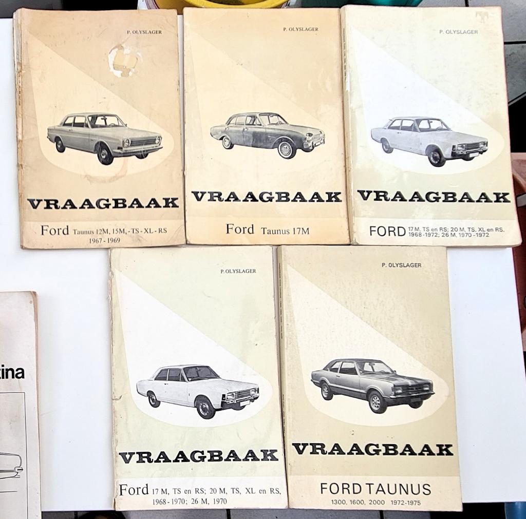 Vraagbaak Ford Taunus  12M, 17M ook V6 enz, Ophalen of Verzenden