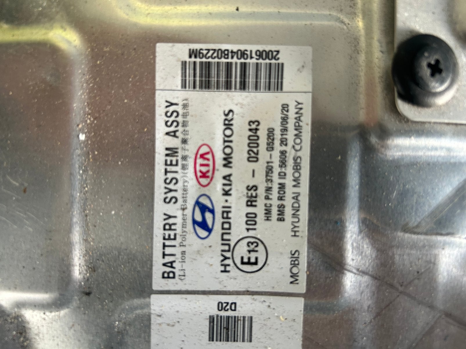 Kia niro hybride accu