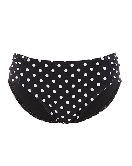 Nieuwe Panache Anya spot bikinislip, maat 40 en 42, Panache Swim, Zwart, Nieuw, Ophalen of Verzenden