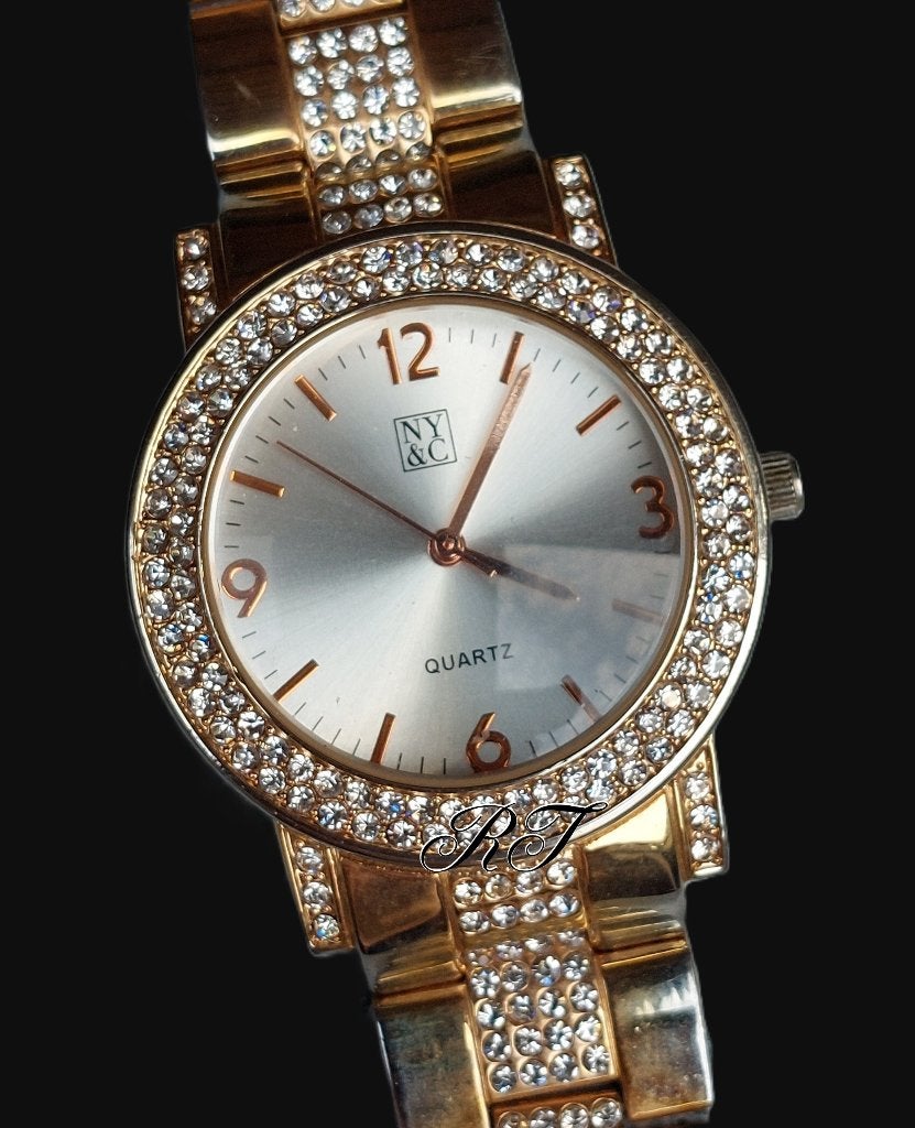 Mooie elegante dames of heren horloge., Overige merken, Overige materialen, Gebruikt, Polshorloge