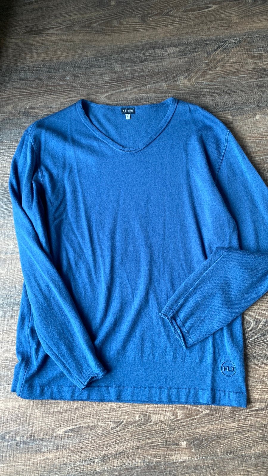 Armani trui wol blauw xxxl originele, Kleding | Heren, Truien en Vesten, Ophalen of Verzenden, Zo goed als nieuw, Overige maten