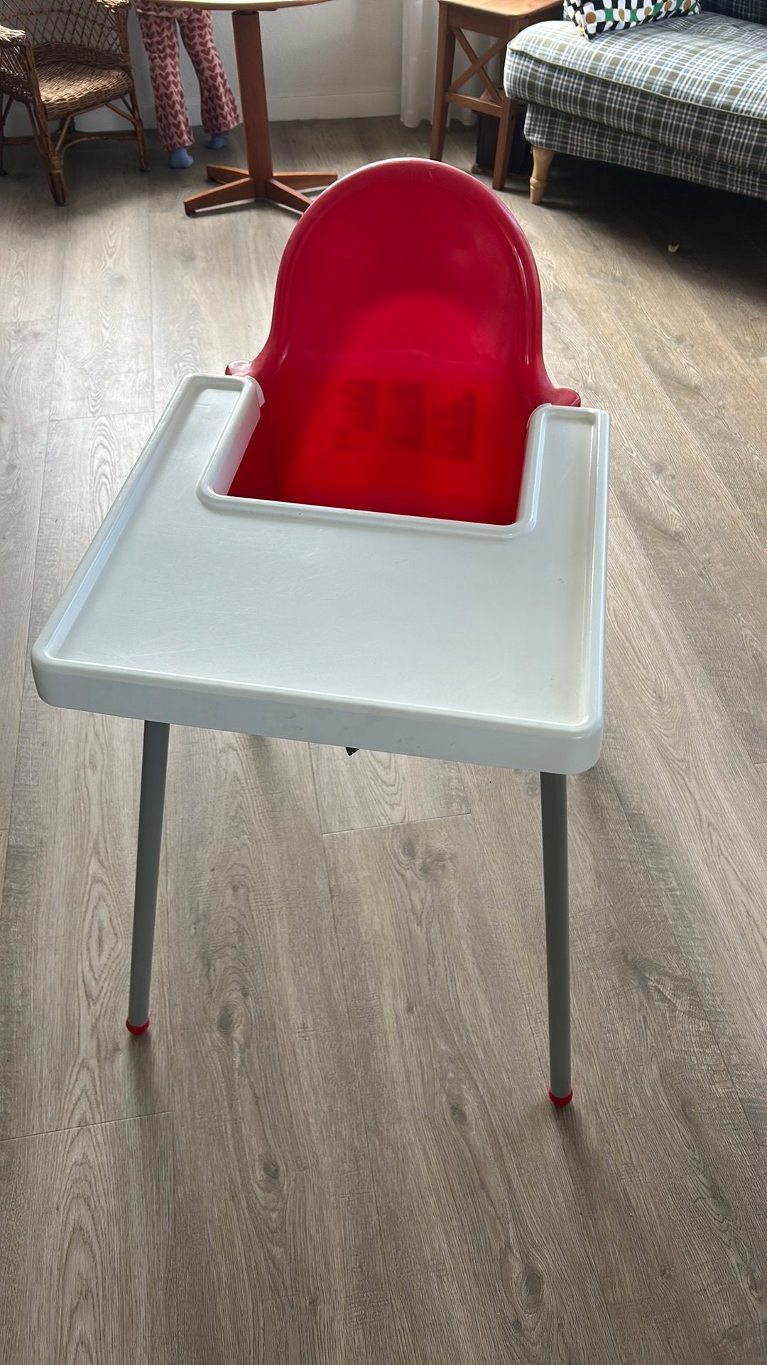 IKEA Antilop kinderstoel incl blad, Ophalen, Gebruikt, Overige typen, Afneembaar eetblad