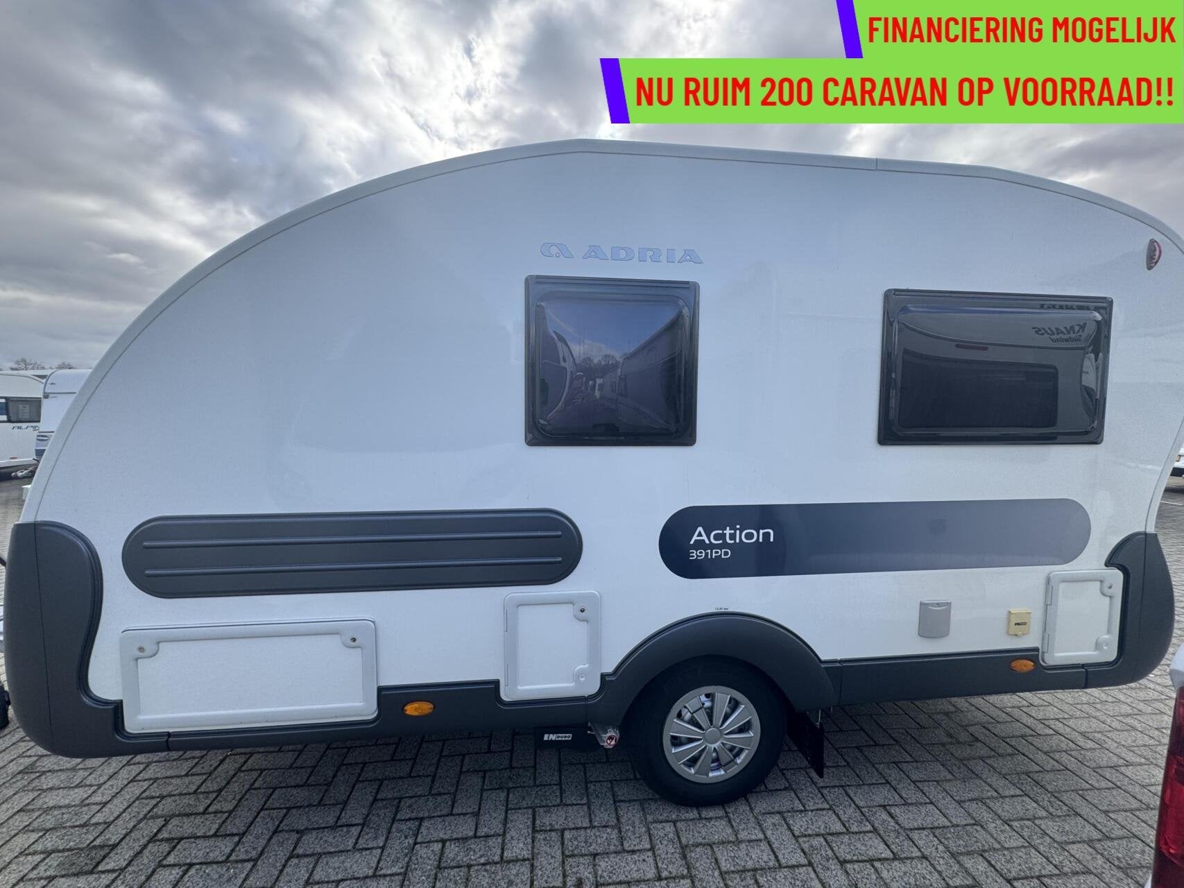 Adria ACTION 391PD, DWARSBED, MOVER, VOORTENT ISABELLA, Tot en met 2, Bedrijf, Adria, 6 tot 7 meter