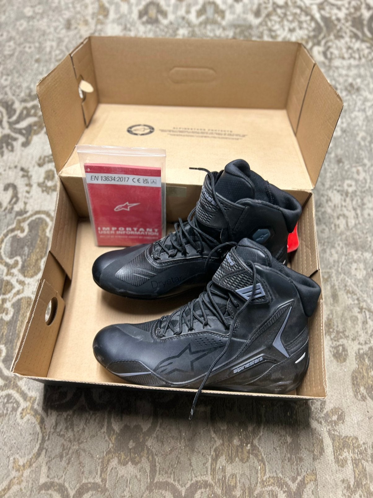 Alpinestars  motorschoenen nieuw maat 9 (42), Ophalen of Verzenden, Nieuw met kaartje, Laarzen