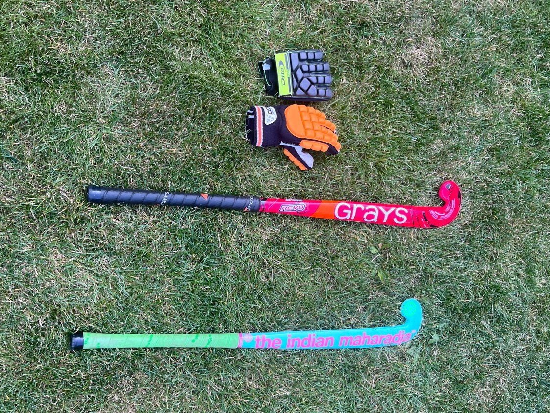 Hockeysticks en handschoenen (Grays, Dita, Odes), Ophalen of Verzenden, Gebruikt, Stick