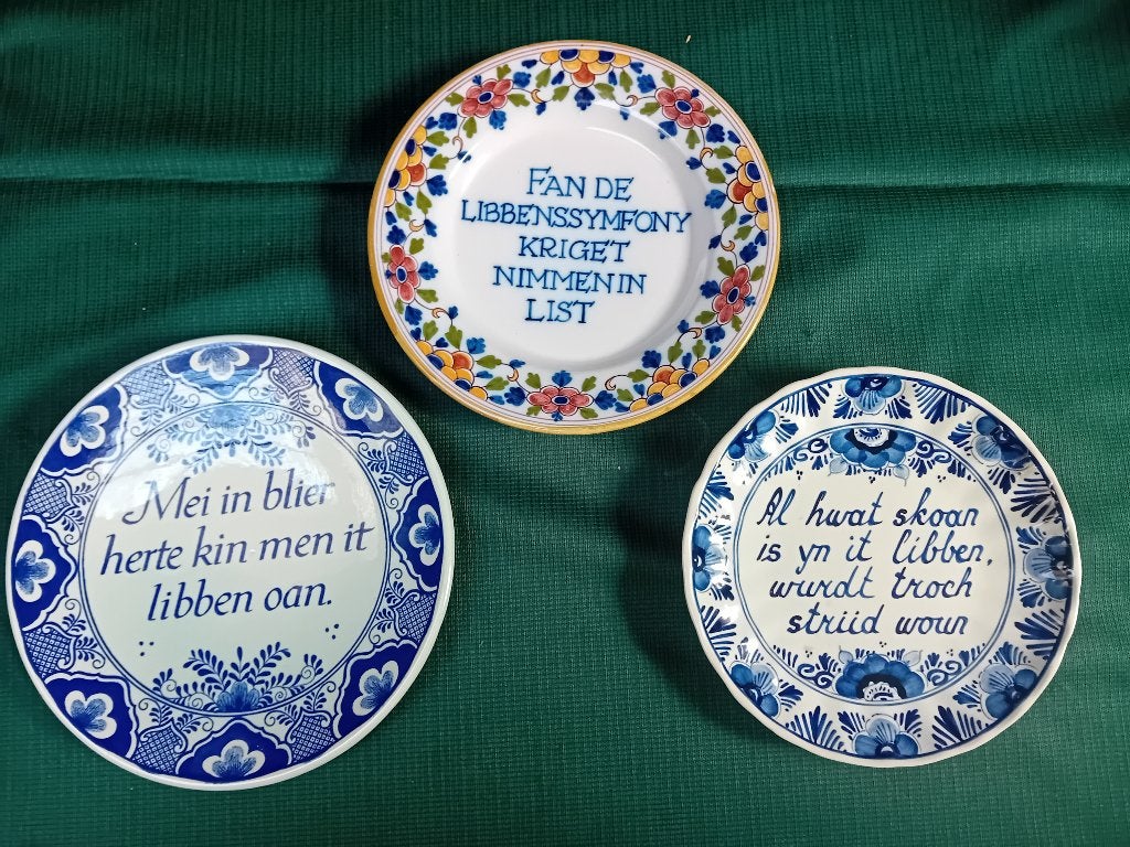 Friese wandborden., Antiek en Kunst, Ophalen of Verzenden
