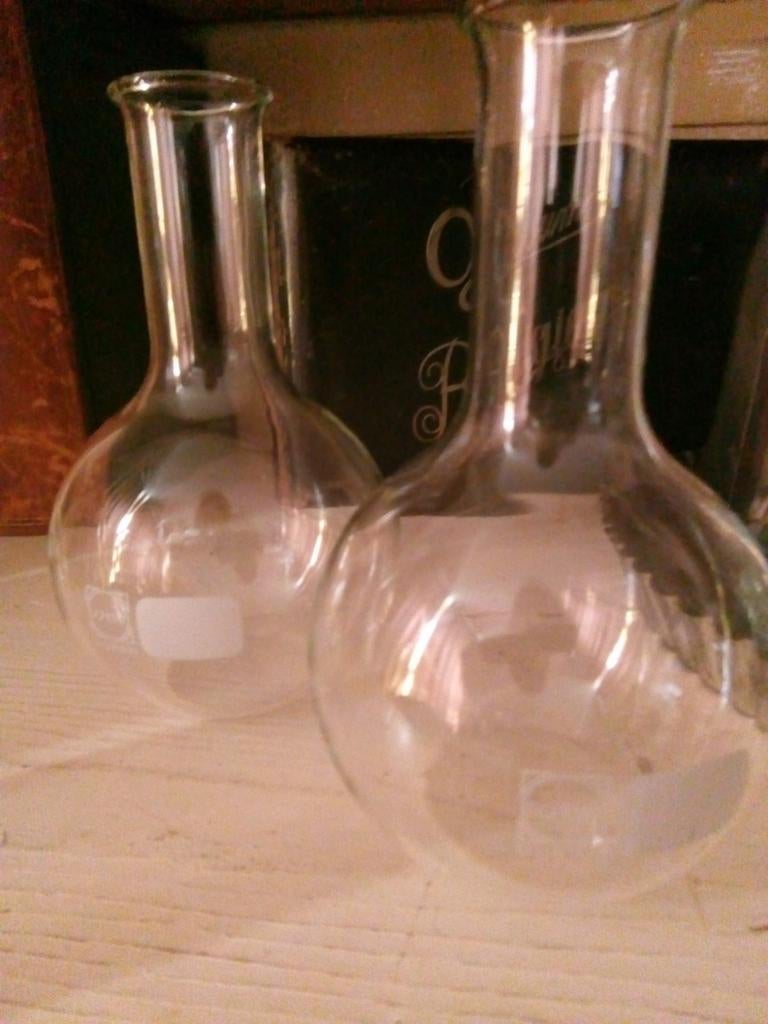 Laboratorium glaswerk, Ophalen of Verzenden, Overige kleuren, Glas, Minder dan 50 cm