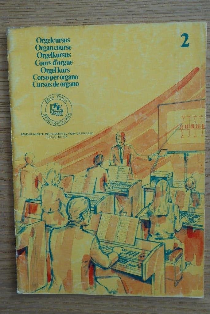 Orgelcursus boek 2, Orgel, Gebruikt, Les of Cursus, Ophalen of Verzenden