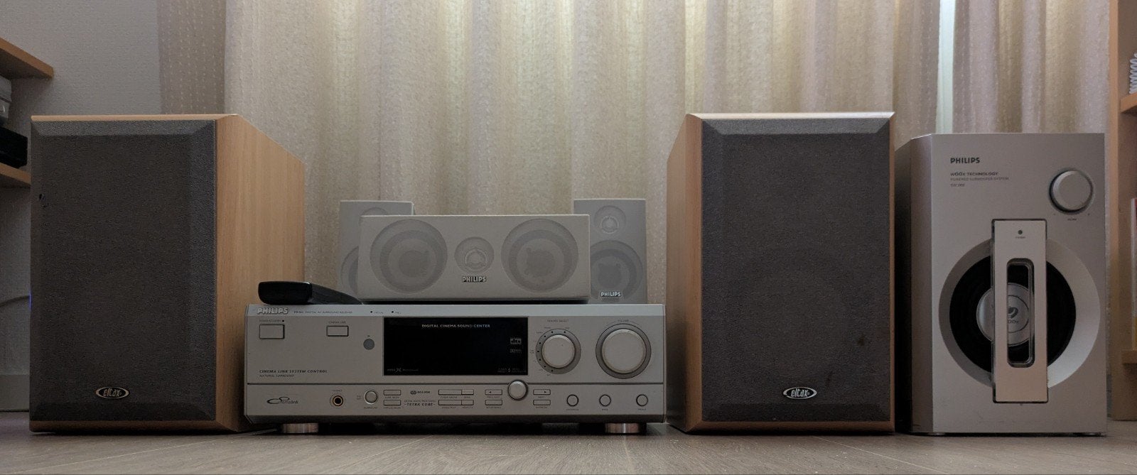 Philips FR984 Digitale AV Surround Receiver, Philips, 70 watt of meer, Ophalen of Verzenden, Zo goed als nieuw