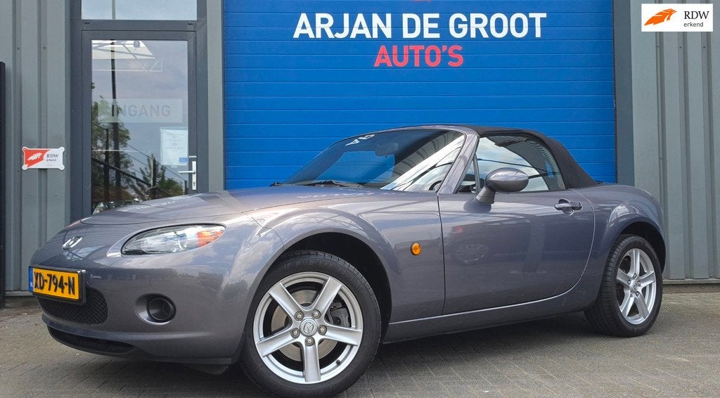 Mazda MX-5 1.8 Exclusive A/C Clima Nette staat! 79000KM! LM, Auto's, Mazda, 127 pk, Gebruikt, 4 cilinders, Cabriolet