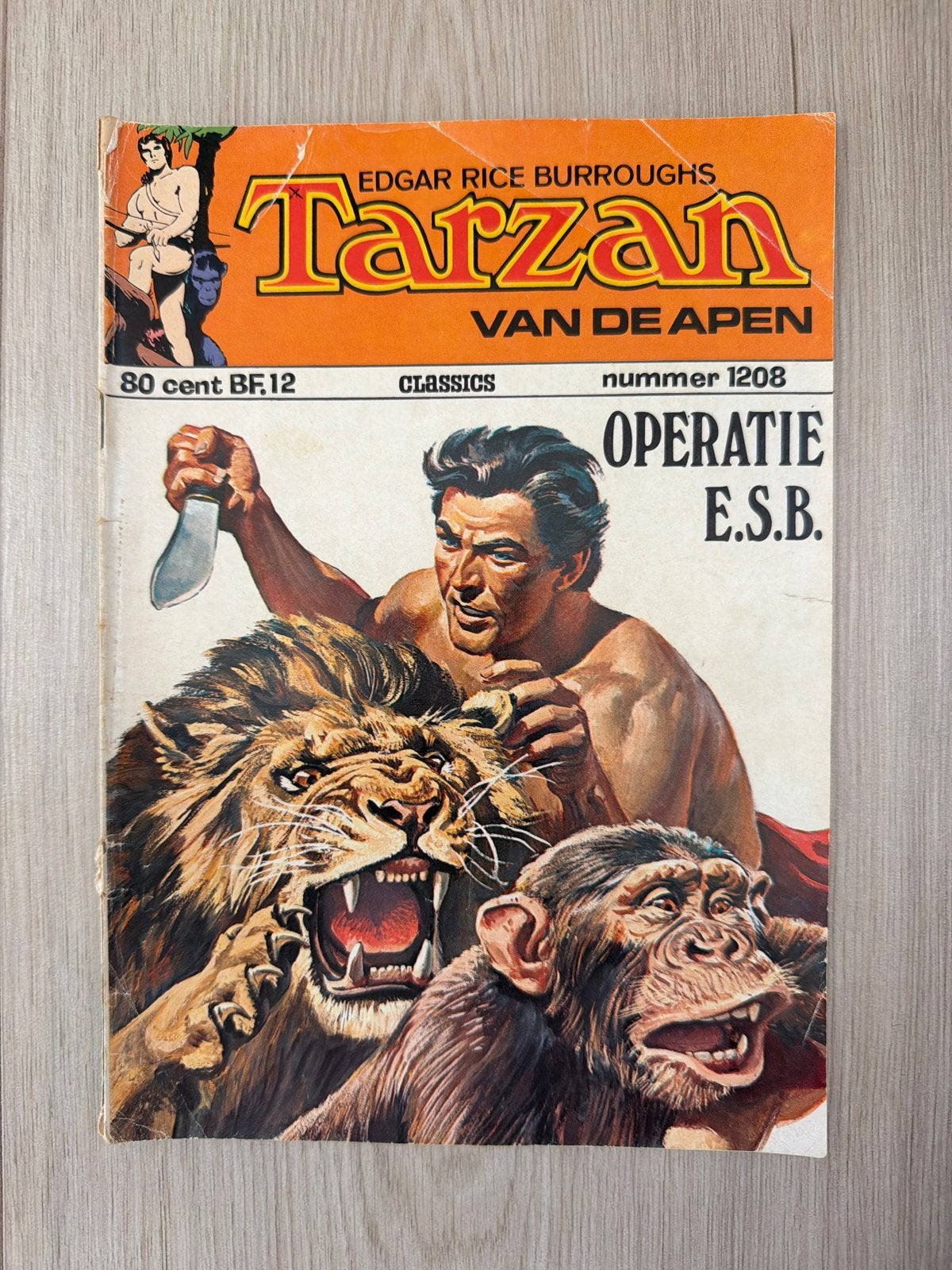 Tarzan van de Apen - 7 stripboeken Classics, Boeken, Meerdere stripboeken, Verzenden, Gelezen