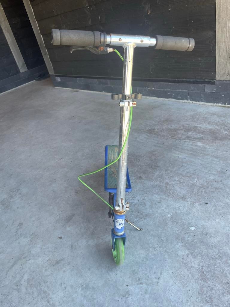 Leuke Space Scooter - Blauw/Groen, Ophalen, Gebruikt, Overige typen