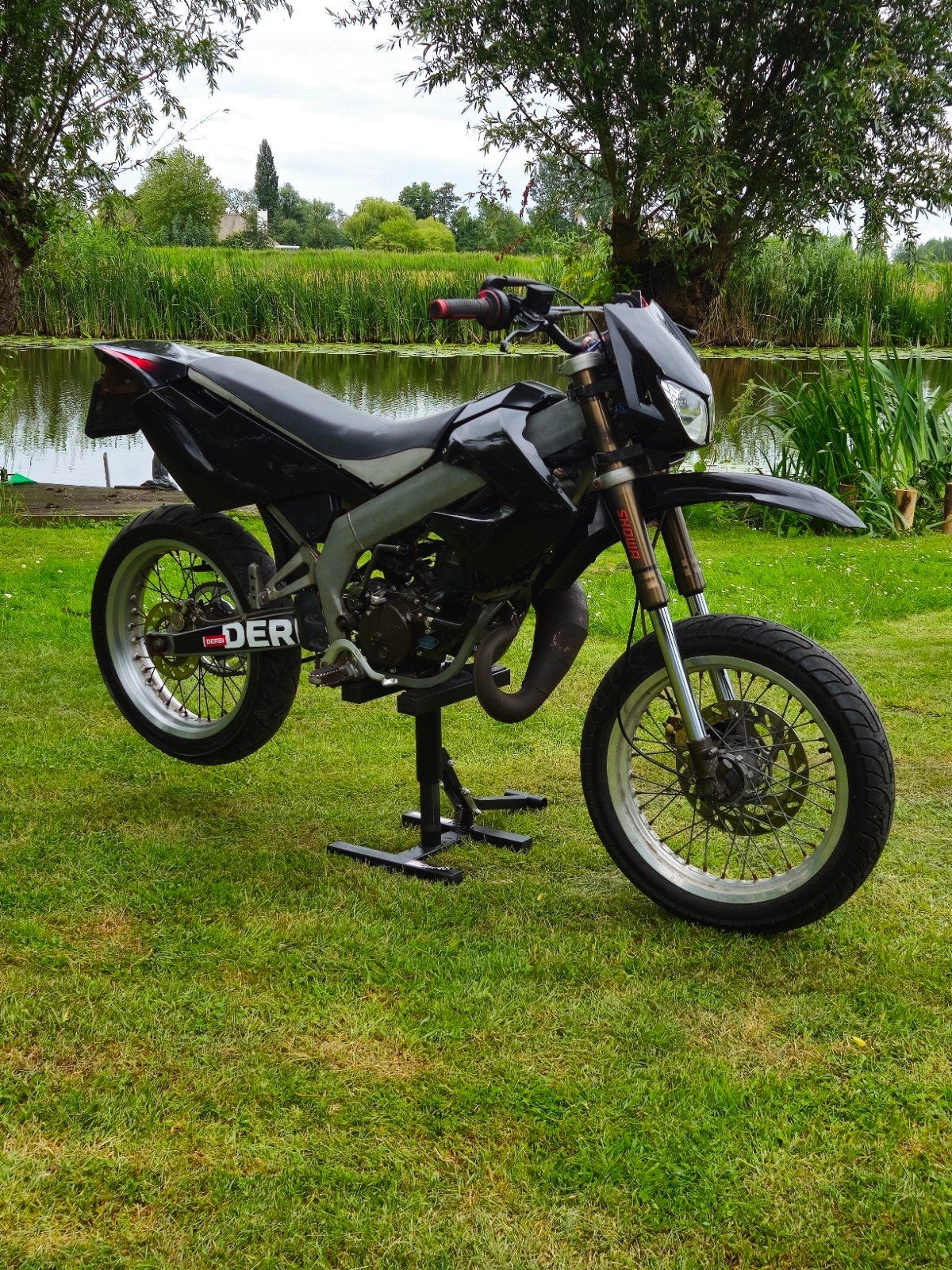 derbi senda SDR, Ophalen, Gebruikt