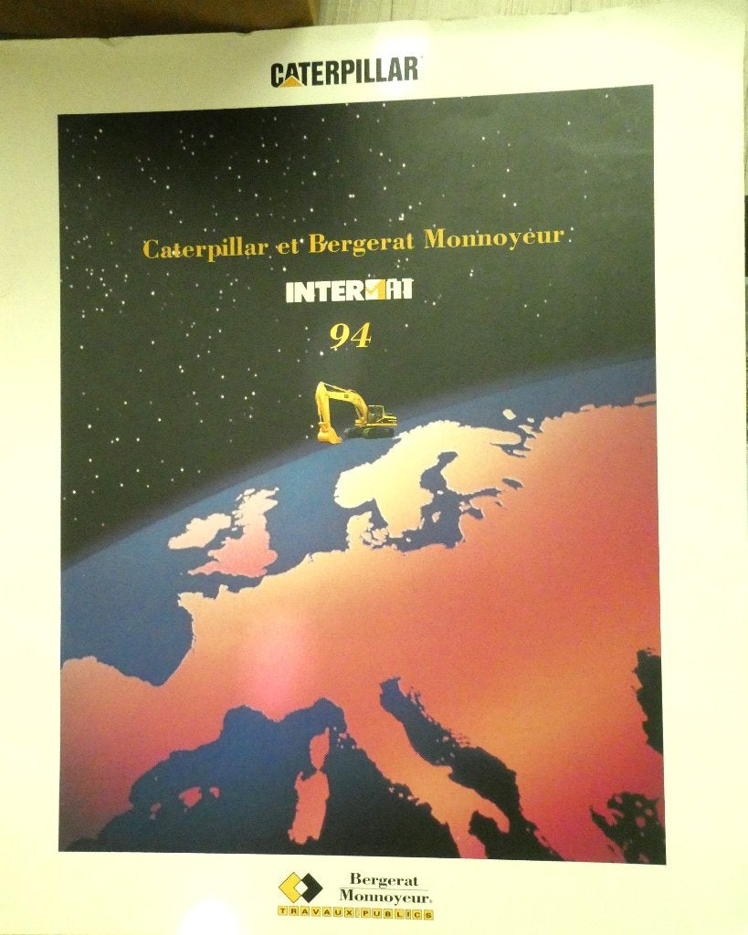 Caterpillar brochure 1994 overzicht producten Franstalig, Verzenden, Gebruikt, Auto's