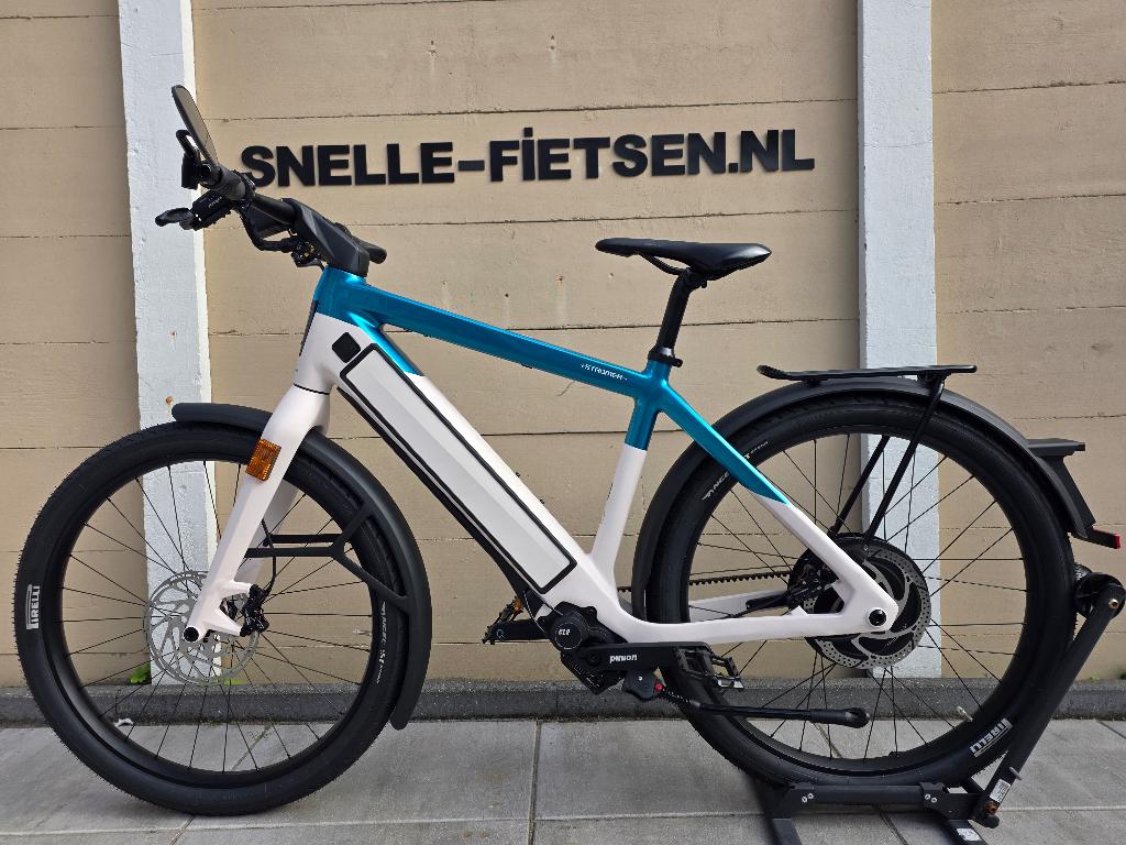 superdeal nieuwe Stromer st3 L Pinion dessert sky 983wh, Fietsen en Brommers, Elektrische fietsen, Ophalen, Nieuw, Stromer