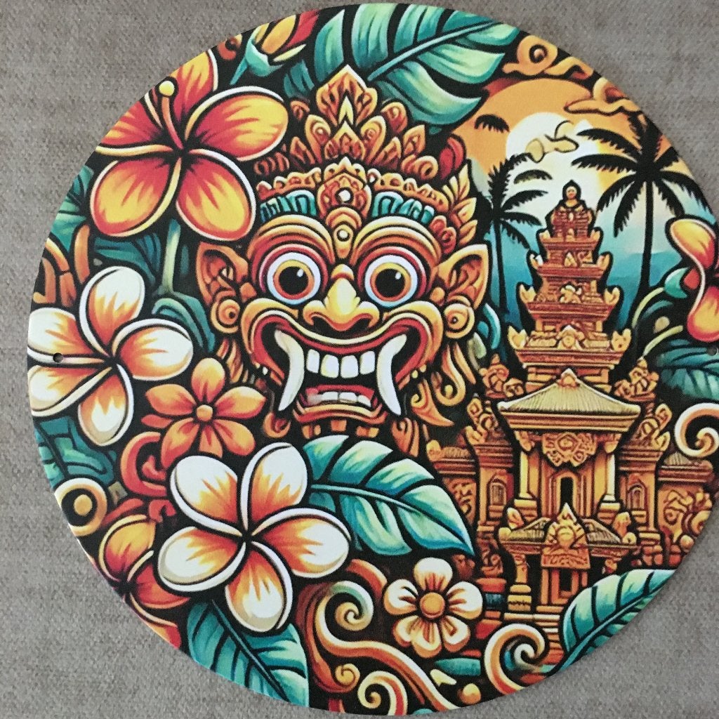 Prachtige Wanddecoraties van BARONG - BALI - INDONESIA, Metaal, Oosters, Verzenden, Nieuw