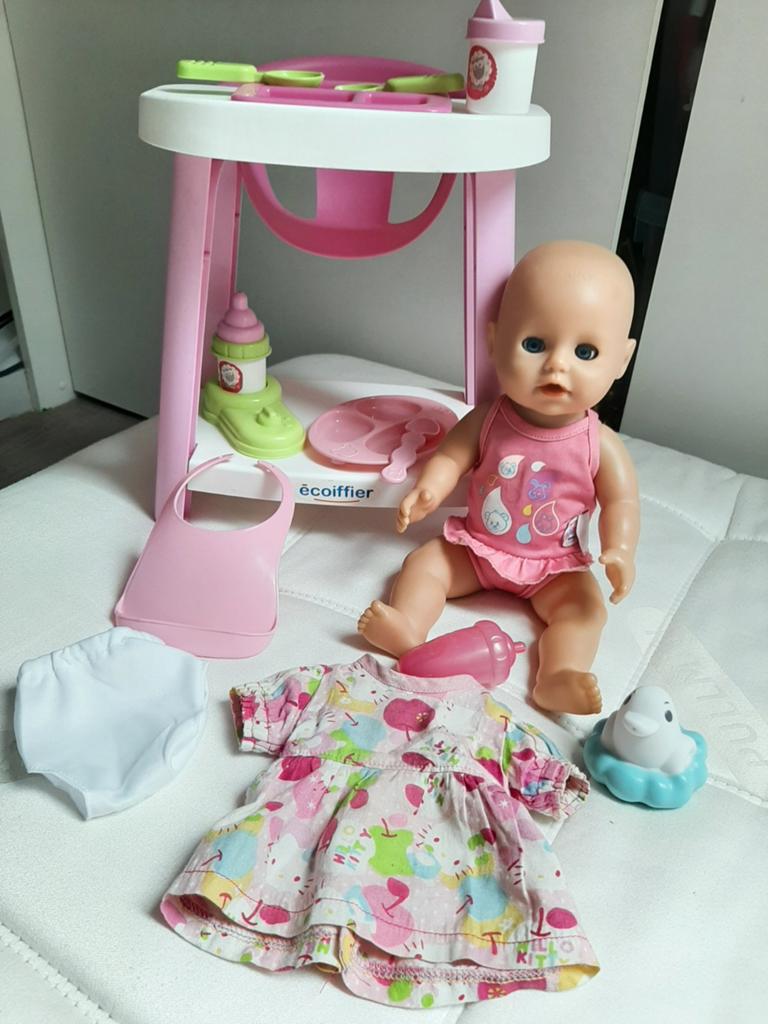 Baby born little badplezier, Verzamelen, Poppen, Ophalen of Verzenden, Zo goed als nieuw, Pop