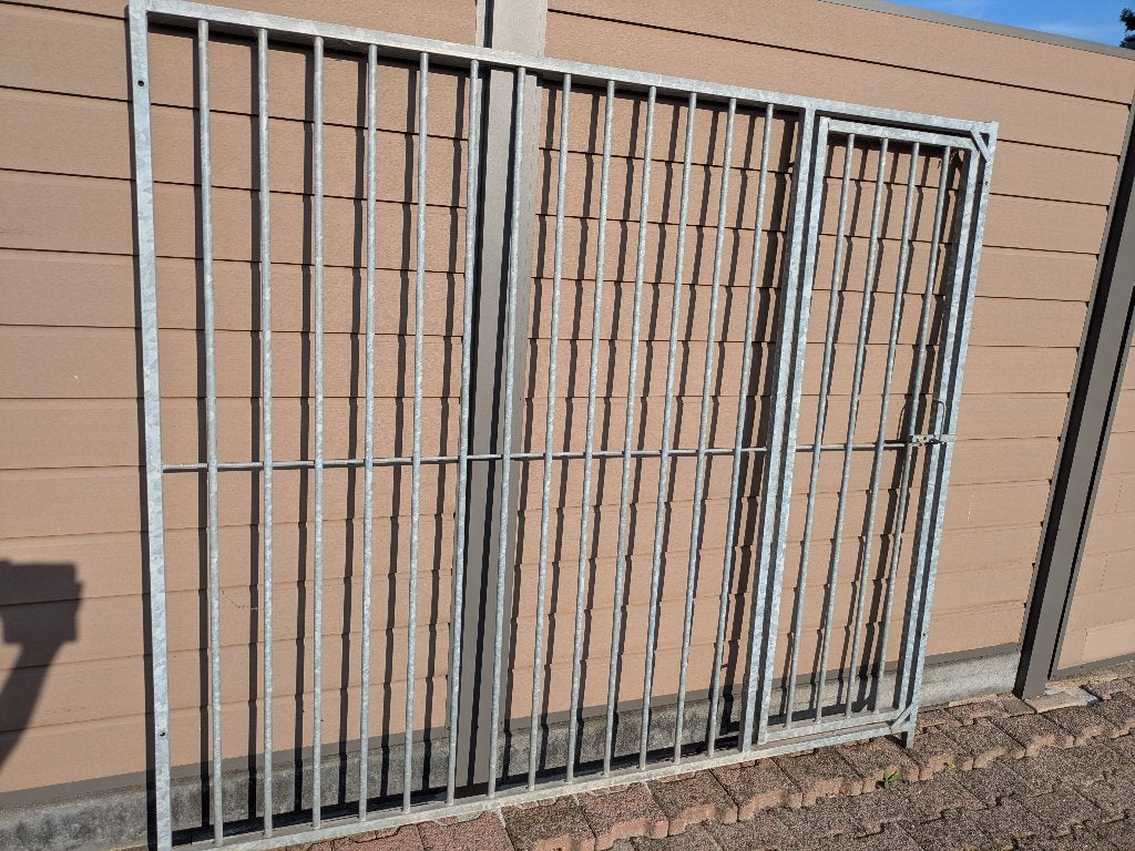 voorfront hondenkennel gegalvaniseerd, Dieren en Toebehoren, Ophalen, Hondenkennel, 100 cm of meer, 110 cm of meer