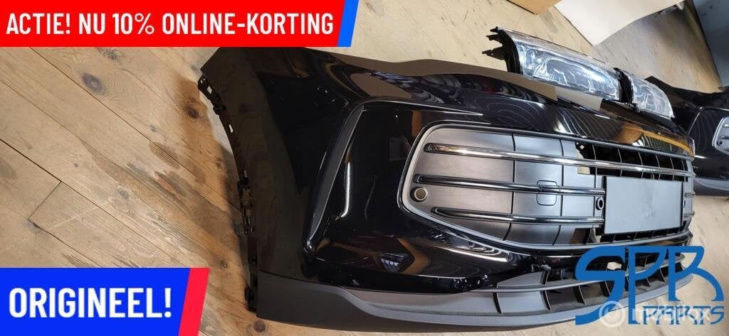 Voorbumper VW Tiguan CT1 571 LC9X 571807221 LED GRILL CHROOM, Nieuw, Ophalen of Verzenden, Bumper, Volkswagen