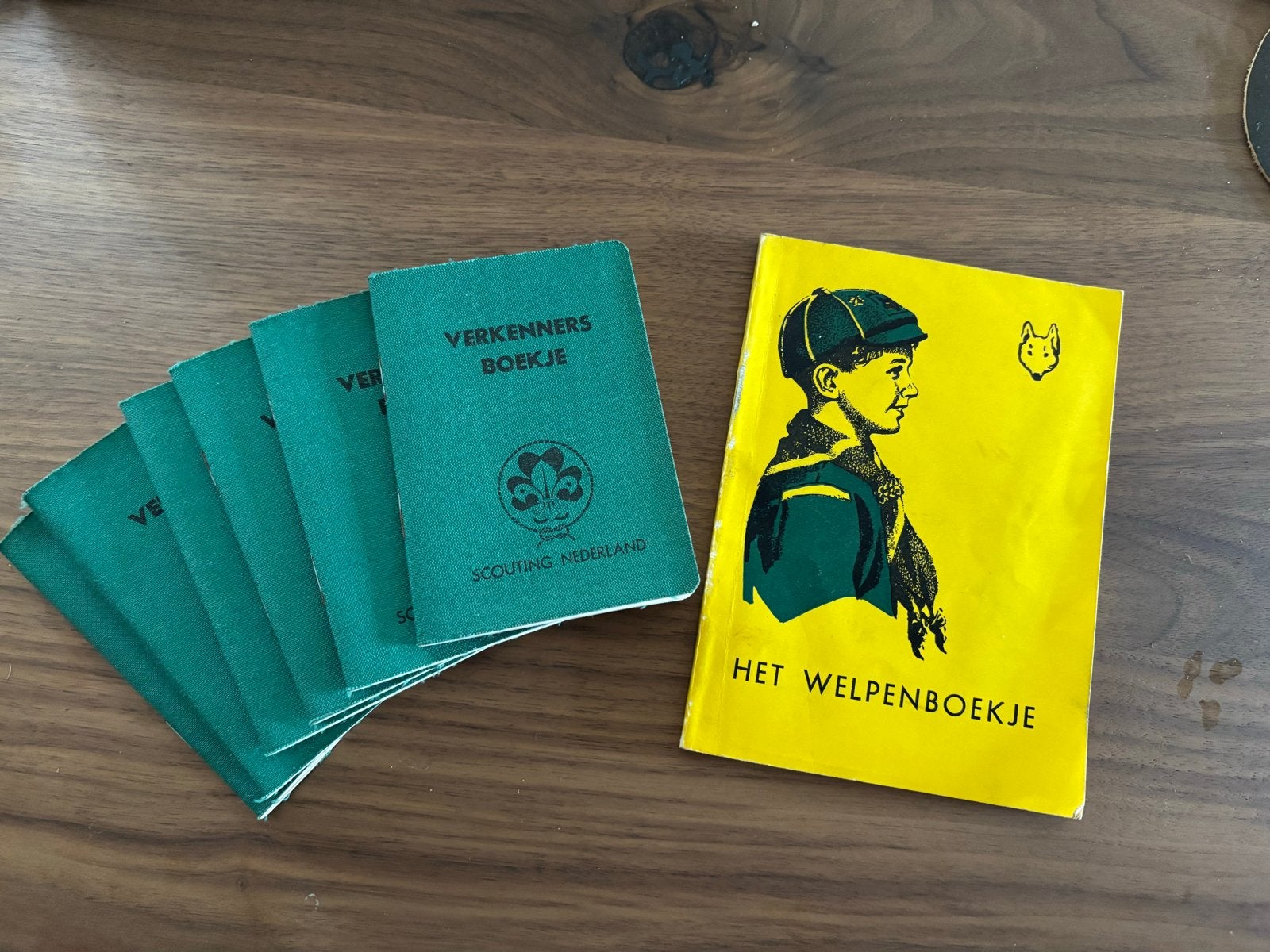 Vintage Scouting Boeken: Welpenboekje & Verkenners Boekje, Verzamelen, Scouting, Ophalen of Verzenden, Gebruikt, Boek of Tijdschrift