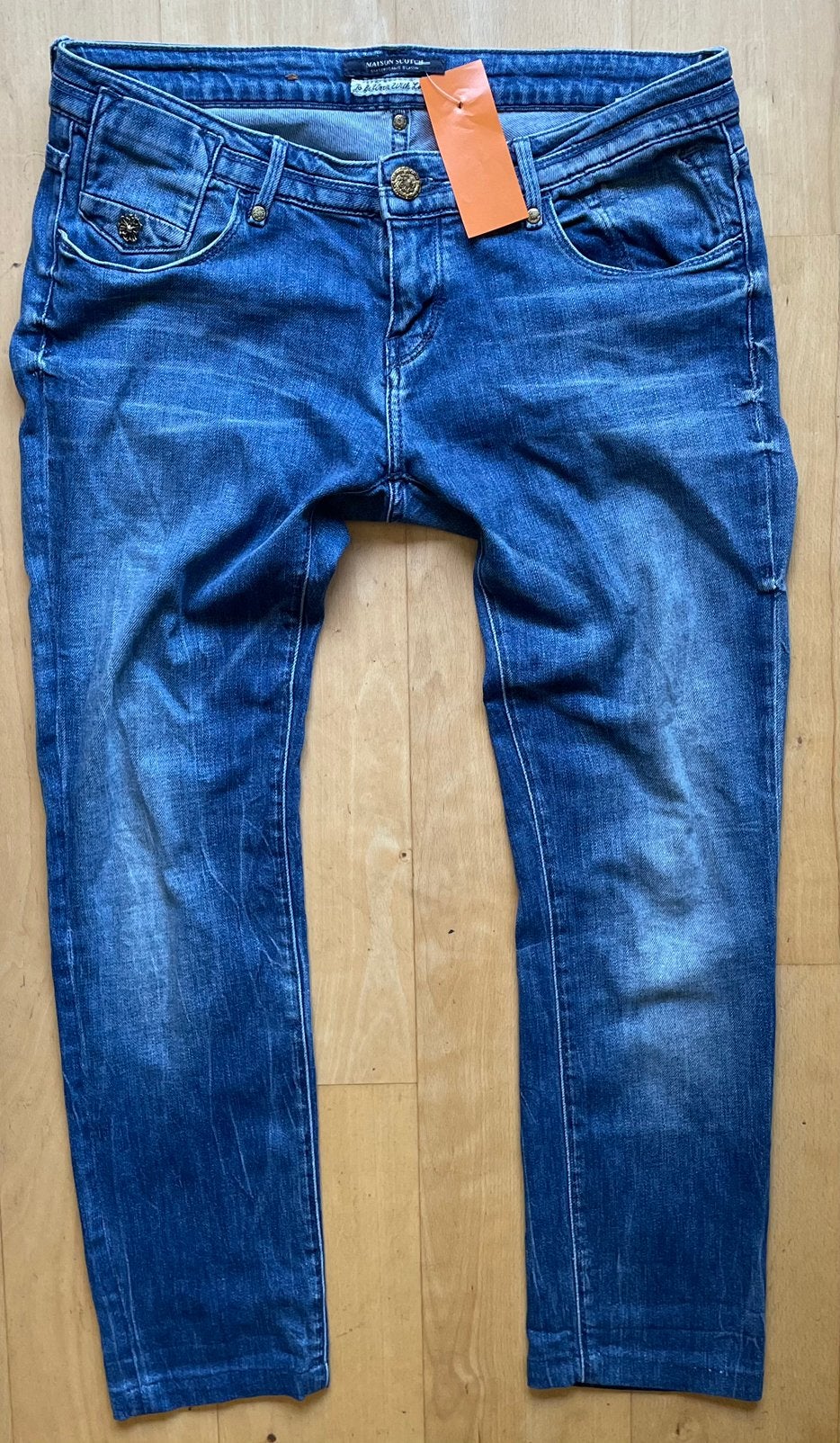 Scotch & Soda / Maison Amsterdam La Parisienne W30 L28-30, Kleding | Dames, Ophalen of Verzenden, Blauw, W30 - W32 (confectie 38/40)