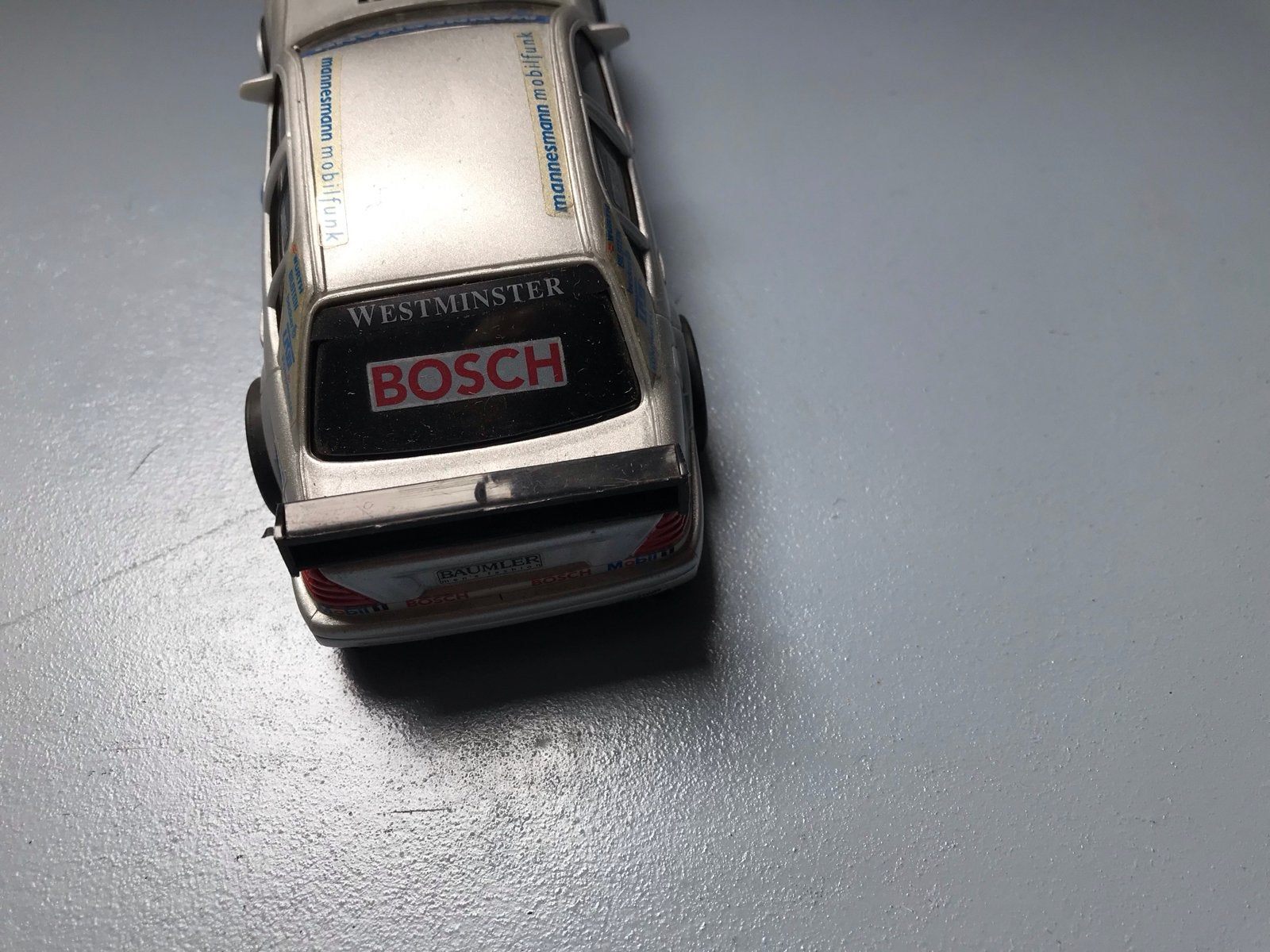 Mercedes DTM scalextric auto- Mobil 1, DEKRA, Mannesmann, Ophalen of Verzenden, Gebruikt
